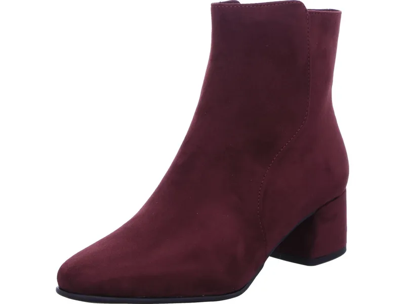 Marco Tozzi Marco Tozzi Ankleboots 100% vegan, Rot, – Produktbild 1 von 8
