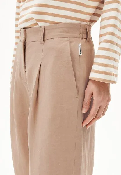 ARMEDANGELS ARMEDANGELS NAMAAL LINO Damen Shorts aus Leinen-Mix, Beige blond, – Produktbild 3 von 4