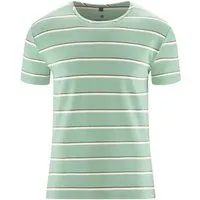 HempAge HempAge gestreiftes Hanf T-Shirt, Menta (grün), – Produktbild 1 von 1