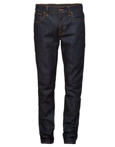 Nudie Jeans Nudie Jeans Grim Tim Org. Dry Navy, Blue, – Produktbild 2 von 2
