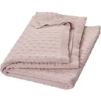 HANS NATUR Babydecke Bio-Merinowolle Pointelle altrosa Maße 80 x 100 cm – Produktbild 1 von 1