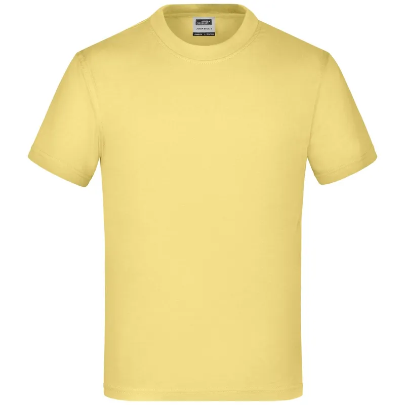 James & Nicholson James & Nicholson Basic T-Shirt Kinder JN019 Gr. XS-98/104 light-yellow – Produktbild 1 von 1