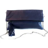 manbefair manbefair FALT-CLUTCH ALLY Eco-Leder blau, Blau, – Produktbild 1 von 1