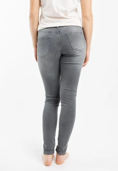 TORLAND TORLAND Skinny Fit – Damenjeans ROSA, Grau, – Produktbild 4 von 5