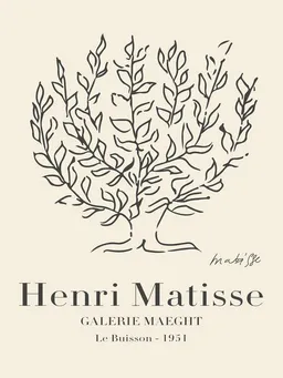 Photocircle Photocircle Poster / Leinwandbild - Matisse - Le Buisson – Produktbild 1 von 1