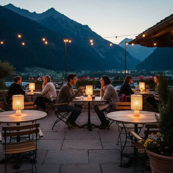 ALMUT von Wildheim ALMUT von Wildheim kabellose dimmbare Tischlampe aus 100 % Wolle vom Tiroler Stein- und Bergschaf – Produktbild 3 von 4