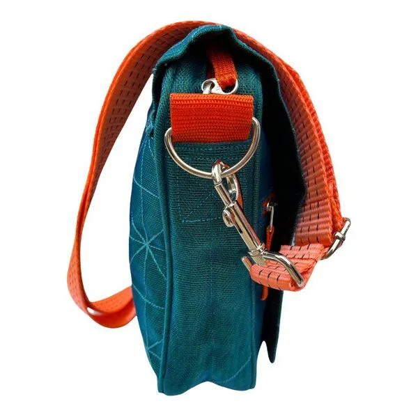 Beadbags Beadbags Umhängetasche NET13TJ reused Moskitonetz, Dunkelblau, – Produktbild 2 von 3