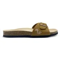 thies Vegane thies ® Eco Bio Strap Sandale aus rec. PET mit ergonomischem Fussbett, Cognac (braun), – Produktbild 1 von 1
