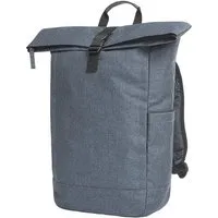 Halfar Halfar Kurierrucksack CIRCLE Rolltop Backpack Notebooktasche, Blau meliert, – Produktbild 1 von 1