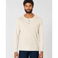HempAge HempAge Herren Langarm-Shirt Hanf/Bio Baumwolle, Gobi, – Produktbild 1 von 2