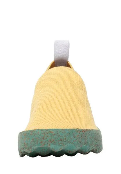 ASPORTUGUESAS ASPORTUGUESAS Elastischer Slip-On Damen Sneaker Care, Royal yellow, – Produktbild 4 von 4