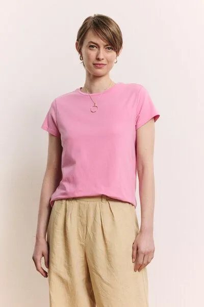 Tranquillo Tranquillo Jerseyshirt Iiriis aus Bio-Baumwolle, Rose, – Produktbild 3 von 6