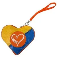Beadbags Beadbags Große Herzen, Gelb-blau, – Produktbild 1 von 1