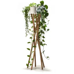 URBANATURE URBANATURE Blumenständer HOCHGARTEN (EICHE) – Produktbild 1 von 1