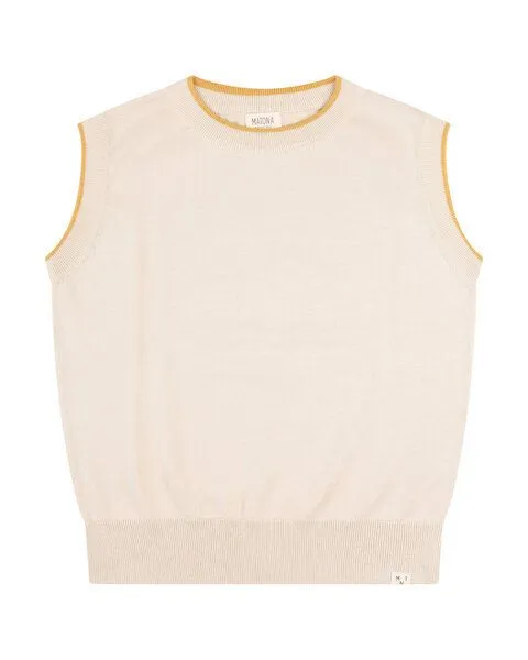 MATONA Matona Pullunder aus Baumwolle für Frauen / Cotton Knit Top, Sand, – Produktbild 4 von 4