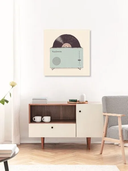 Photocircle Photocircle Poster / Leinwandbild - High Fidelity – Produktbild 2 von 4