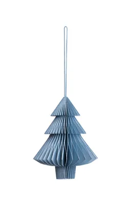 Tranquillo Papieranhänger SKY TREE - groß - blau – Produktbild 1 von 1
