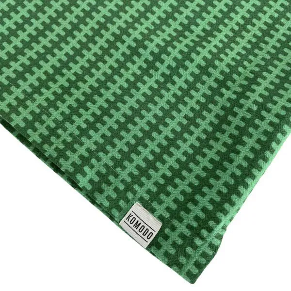 KOMODO Komodo Kurzarmhemd Spindrift Print Stripe, Green stripe (grün), – Produktbild 3 von 3