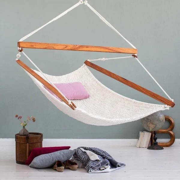 HängemattenGlück Schwebesessel FLYING CARPET 15 size aus Bio Baumwolle von HängemattenGlück – Produktbild 5 von 5