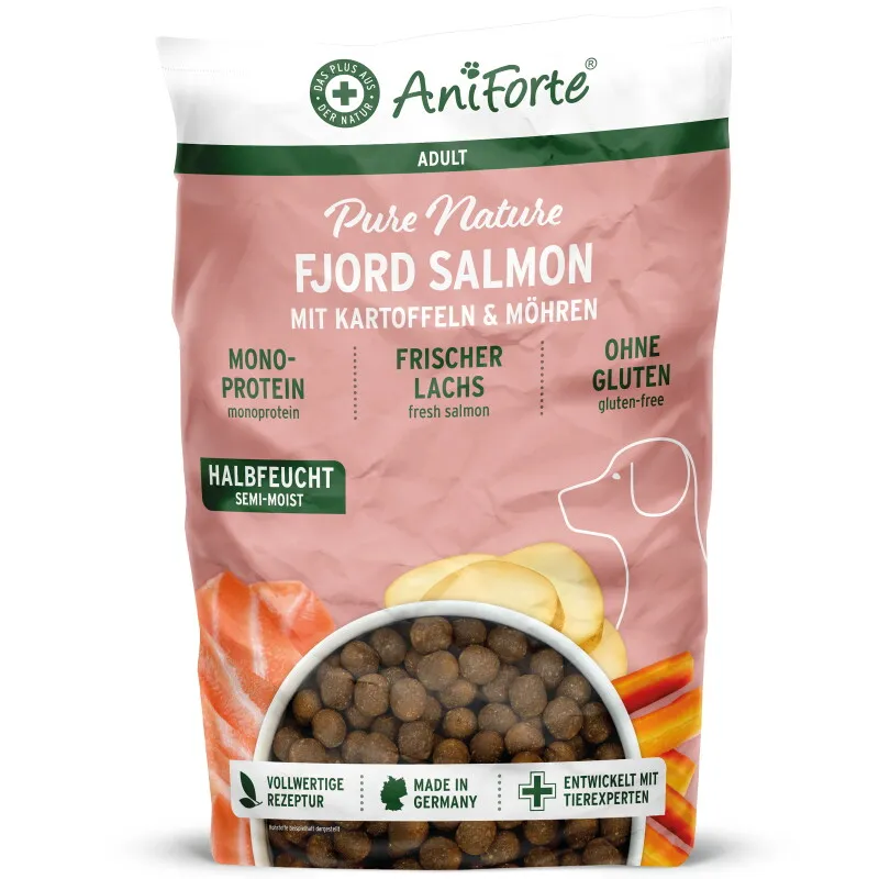 AniForte AniForte Trockenfutter FjordSalmon - frischer Lachs mit Kartoffeln 12,5 kg – Produktbild 1 von 2