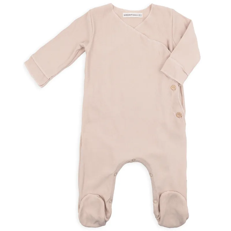 Bamboom Bamboom Onesie mit Füßen Pure, 6m, – Produktbild 1 von 1