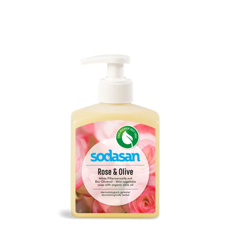 Living Crafts LIVING CRAFTS - Liquid Soap Rose & Olive - (n/a), Nachhaltige Mode, Bio Bekleidung – Produktbild 1 von 2