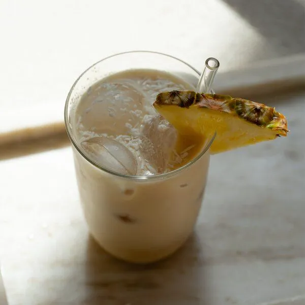 Tante Fine Tante Fine Bio Mischung PIÑA COLADA LATTE * Getränkemischung * tropisches Topping – Produktbild 2 von 4