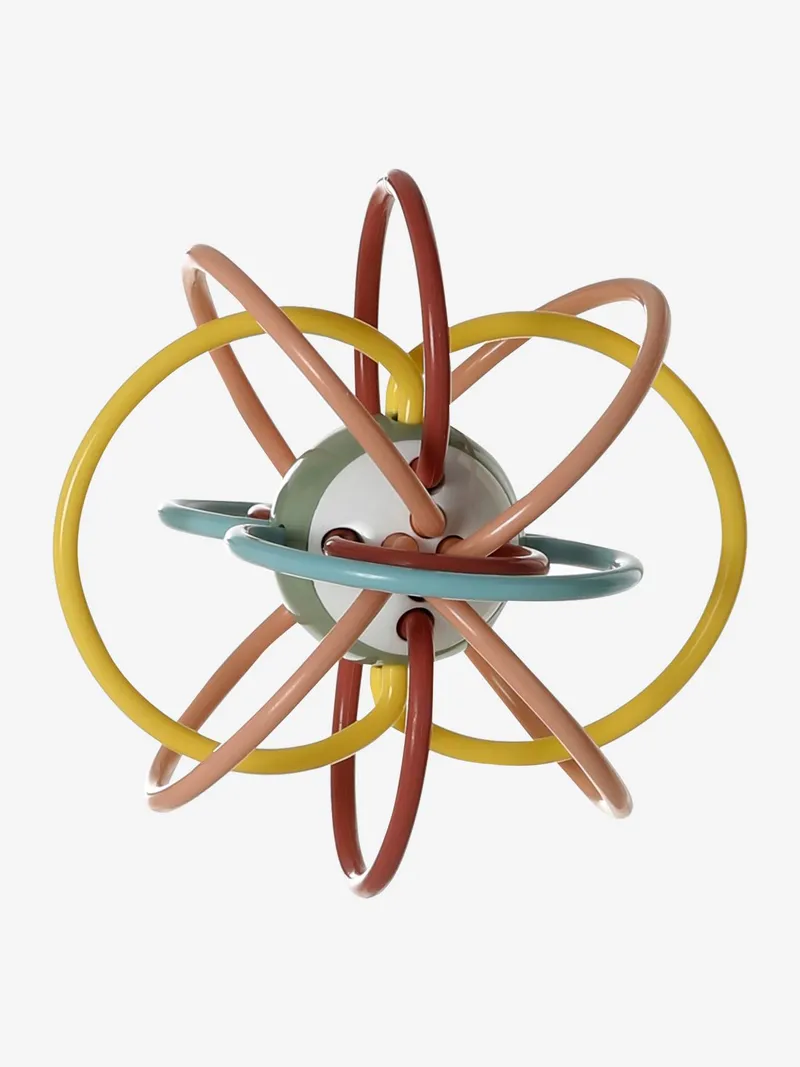 Vertbaudet Weicher Planeten-Greifling Baby, Mehrfarbig, – Produktbild 2 von 3