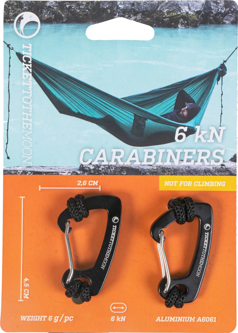 Ticket to the Moon Ticket to the Moon Ultraleichte Karabiner 6kN (2 Stk) – Produktbild 5 von 6