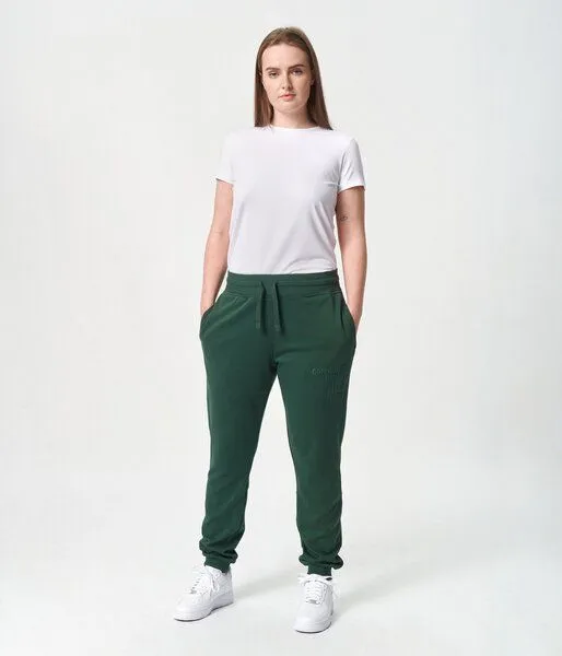 Copenhagen Bamboo Grüne Bambus-Sweatpants mit Logo – Produktbild 3 von 4