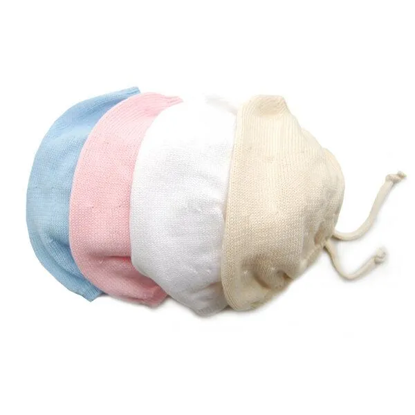 Sonnenstrick Sonnenstrick – Bio Baby-Erstlingsmütze ohne Naht (GOTS) Bio-Baumwolle, Rosa, – Produktbild 3 von 3