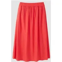 recolution Damen Rock aus Leinen und LENZING ECOVERO Viskose Mix - FENNEL - recolution, Lava red (rot), – Produktbild 1 von 1