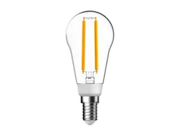 energetic LED-Lampe, A-Class, G45, 2,3W, E14, 485 lm, 2700K, klar – Produktbild 1 von 1