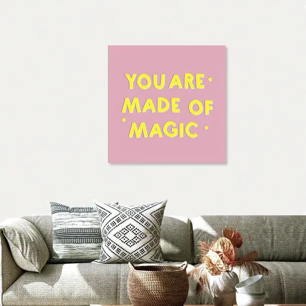 Photocircle Photocircle Poster / Leinwandbild - YOU ARE MADE OF MAGIC – Produktbild 4 von 4