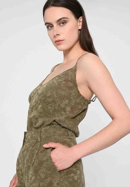 Lovjoi Lovjoi Shorts CABANAA aus TENCEL Lyocell, Olivia (grün), – Produktbild 4 von 4