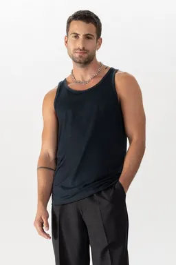 mey mey Unterziehshirt Mey Herren Athletic-Shirt Serie Network Uni (1-St) Schmale Träger, Single Jersey, FSC-zertifiziert – Produktbild 1 von 1