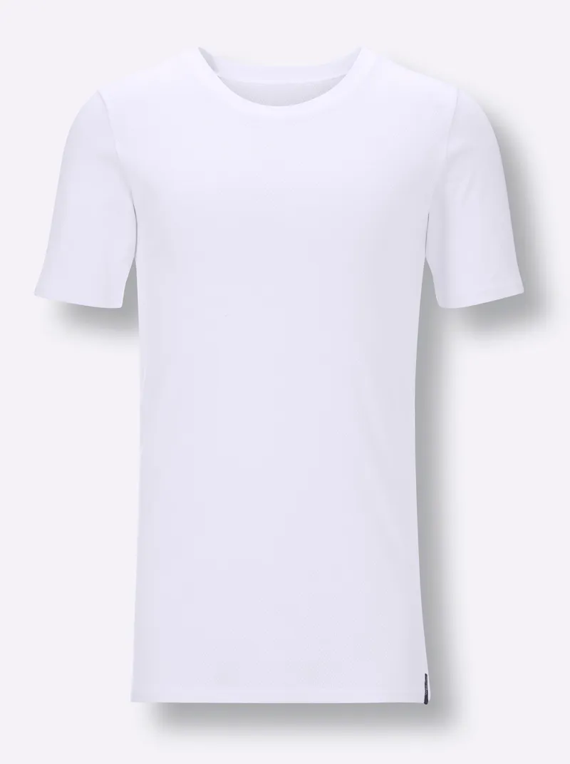 wäschepur men Shirt weiß, Weiß, – Produktbild 2 von 2