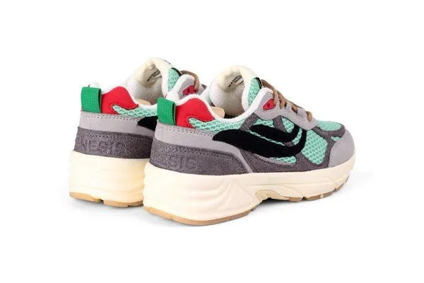 Genesis Footwear Genesis Footwear G-Eco 99 Multi Colour - Vegane Sneaker-, Grey / deep mint / black, – Produktbild 2 von 4