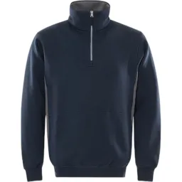 Fristads Sweatshirt 1/2 zip Fristads 1705 DF – Produktbild 1 von 1
