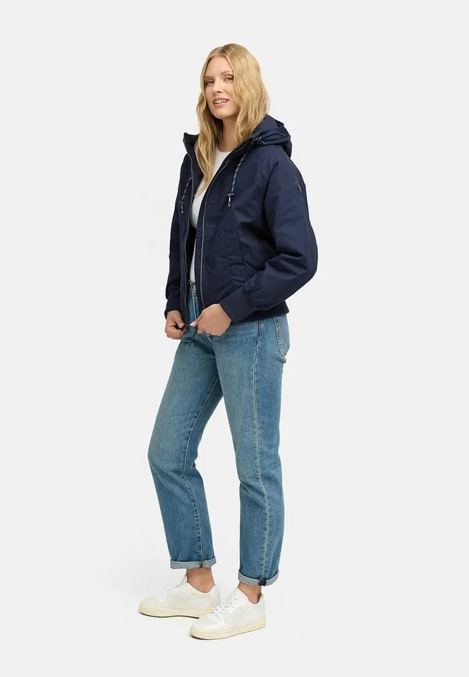 ragwear ragwear Outdoorjacke Lumie YOUMODO Gefütterte Übergangsjacke mit Kapuze, Blau, – Produktbild 5 von 5