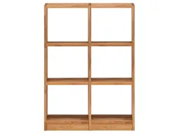 Regal "Grid" 2 x 3 Fächer, B 92 x H 125 x T 34 cm – Produktbild 1 von 1