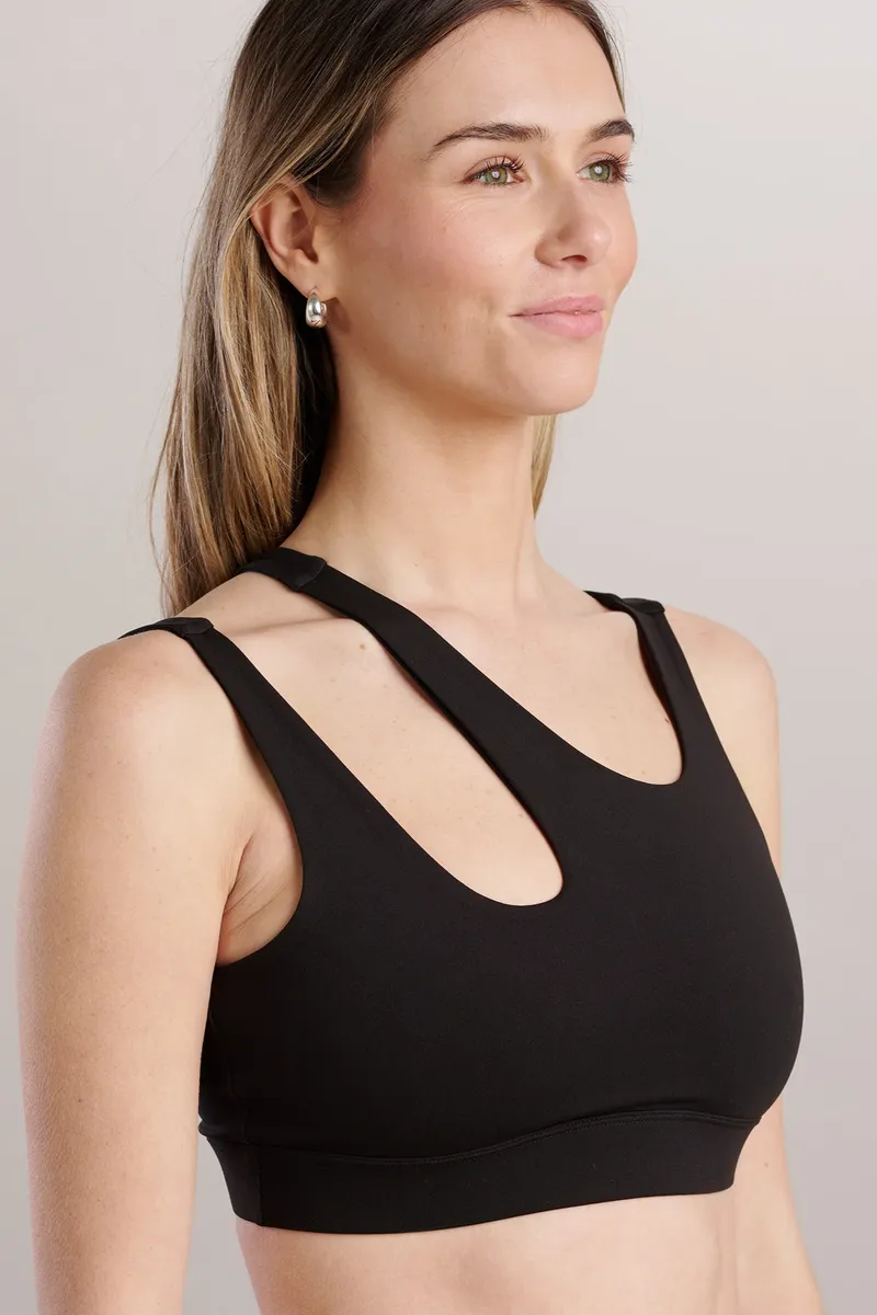 SEAAV SEAAV Damen vegan Bh Ausschnitt Onyx, Schwarz, – Produktbild 2 von 2