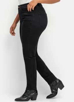 sheego Skinny Jeans black denim – Produktbild 1 von 1