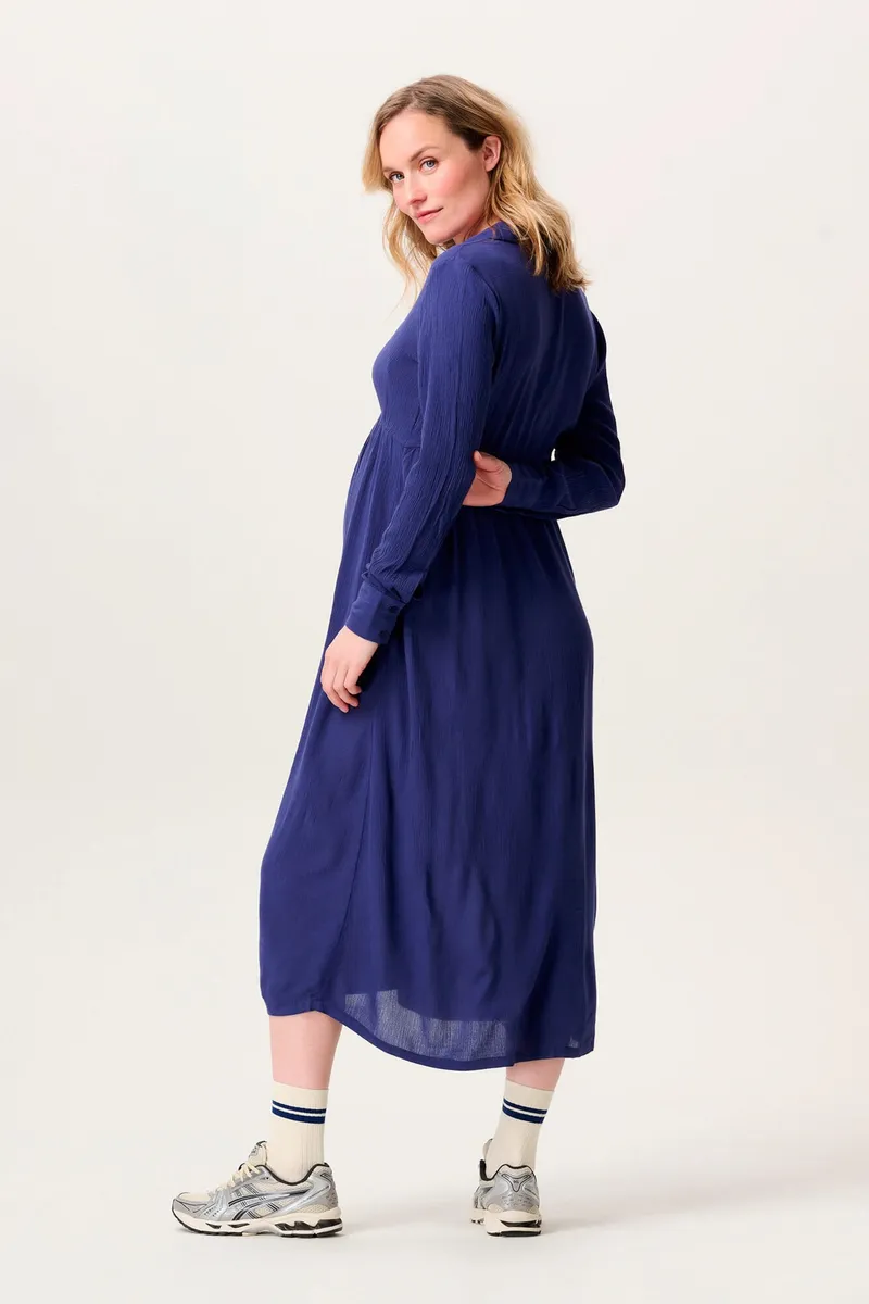 Noppies Maternity Still-Kleid Brevi, Blau, – Produktbild 1 von 3