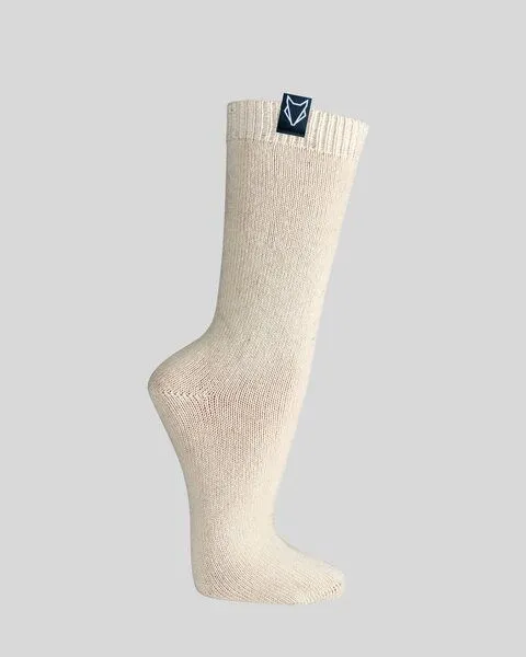 VEROIKON VEROIKON Merino-Socken warme Pfoten, Wollweiss, – Produktbild 2 von 2