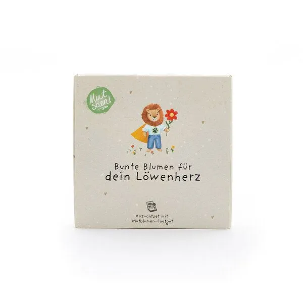 Die Stadtgärtner Die Stadtgärtner Pflanzkästchen mit Wildblumen-Saatgut & Anzuchtmatte für Kinder & Familien – Produktbild 2 von 2