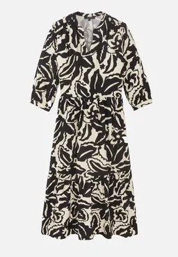 recolution Recolution Damen vegan Kleid Medinilla Botanical Schwarz – Produktbild 1 von 1