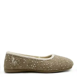 thies Veganer Hausschuh "thies ® Eco Snow Ballerina" aus weichem Wollfilz, zert. Bio-Baumwolle – Produktbild 1 von 1