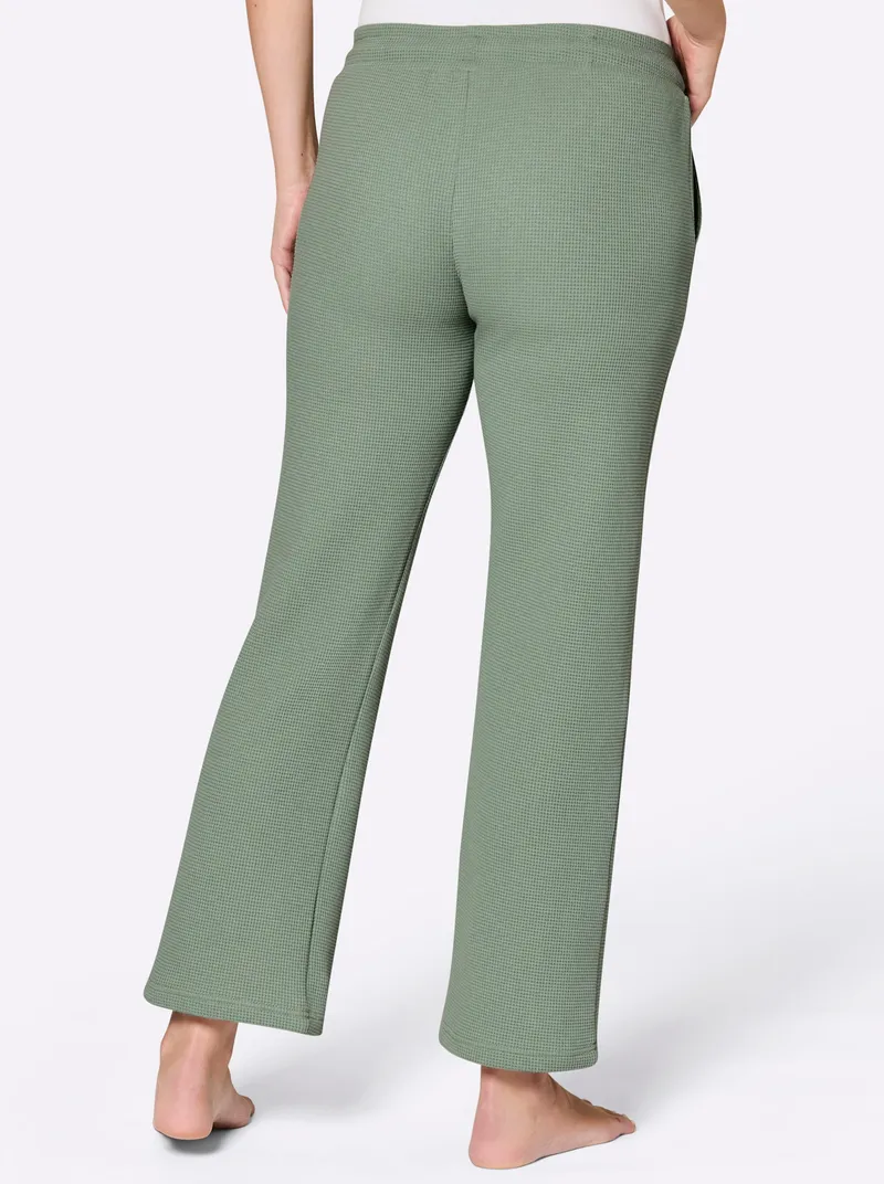 feel good Dehnbund-Hose jade, Jade, – Produktbild 2 von 2