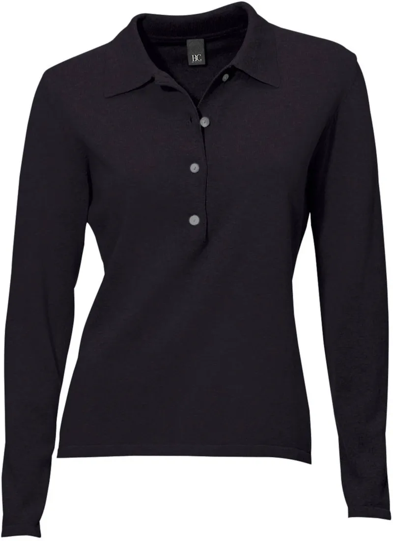 heine Polopullover schwarz, Schwarz, – Produktbild 2 von 2